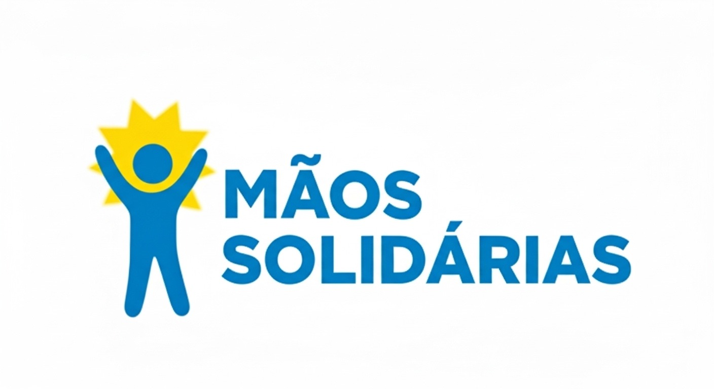Logo da ONG Mãos Solidárias
